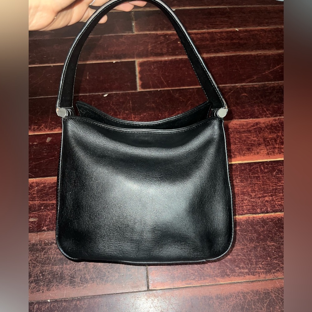 Authentic Black Coach Leather Purse
